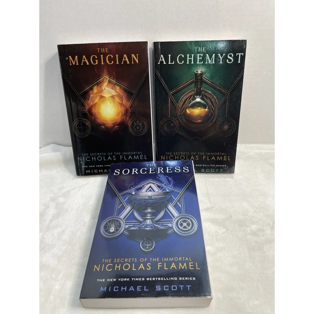 The Secrets of the Immortal by Nicholas Flamel Boxed Set‎ Books 1-3